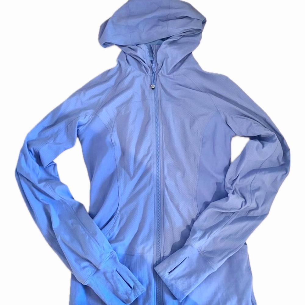 Lululemon Define Jacket – Rare Light Blue, Size 8